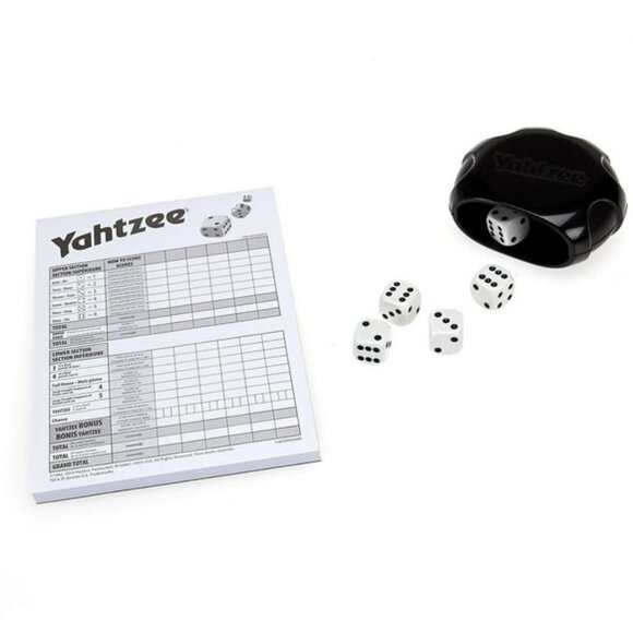 Yahtzee Classic Dice Bilingual Edition New Sealed Hasbro Game - Picture 4 of 14